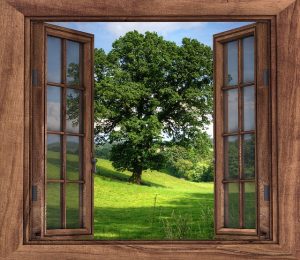 How to Improve Indoor Air Quality - open window